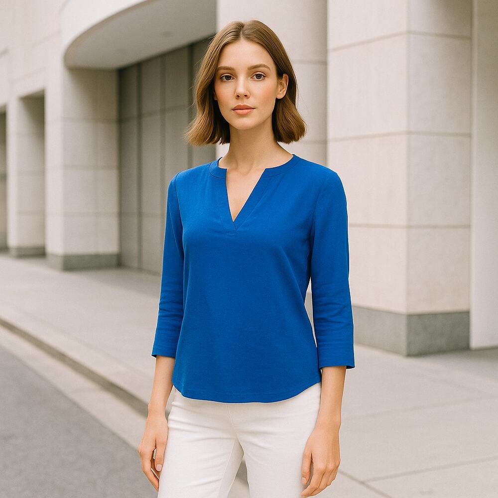 Sandro Talisman Blue Top